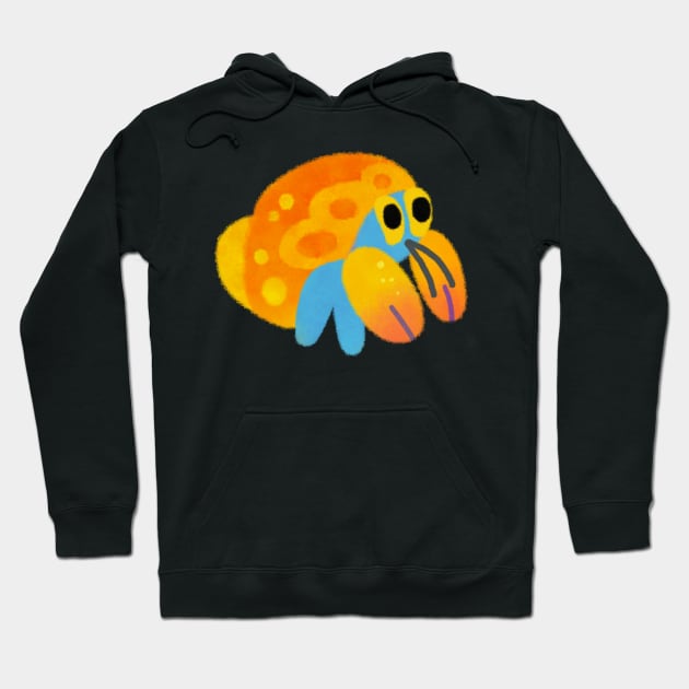 Hermit crab Hoodie by pikaole